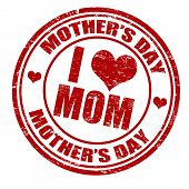 stock photo of illustration  - Grunge Mother - JPG 