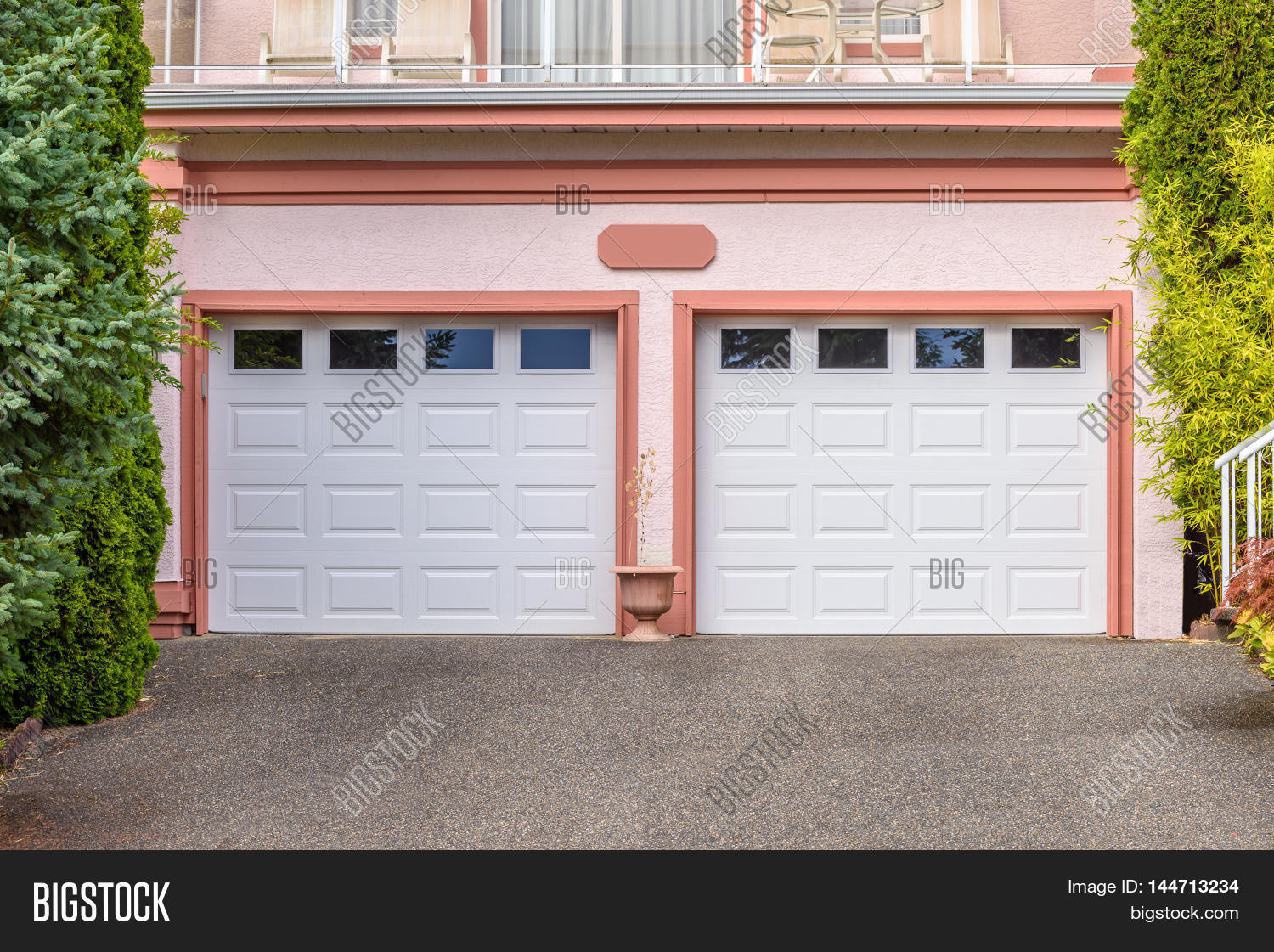 1121 #A7A324 Garage Door In Vancouver Canada. Stock Photo & Stock Images pic Entry Doors Canada 45711500