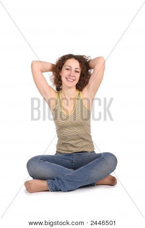 smiling yoga