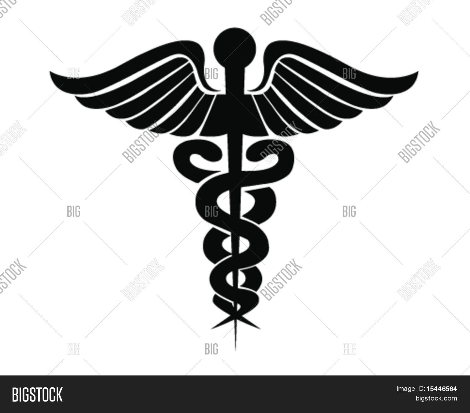Medical caduceus sign ...