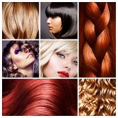 foto of hair  - Hair Collage - JPG 