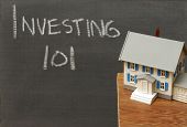 stock photo of investment  - A conceptual image related to investments in real estate - JPG 