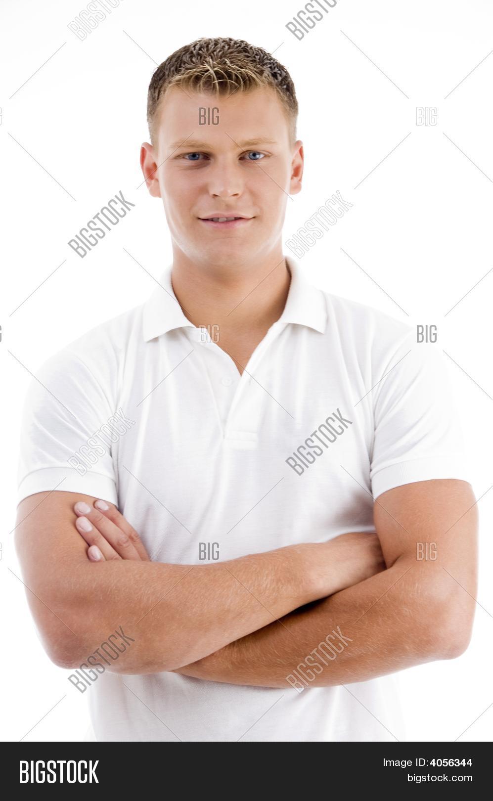 Folded Arms Man Looking At Camera Stock Photo & Stock Images Bigstock