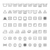 pic of symbols  - Laundry symbols - JPG 