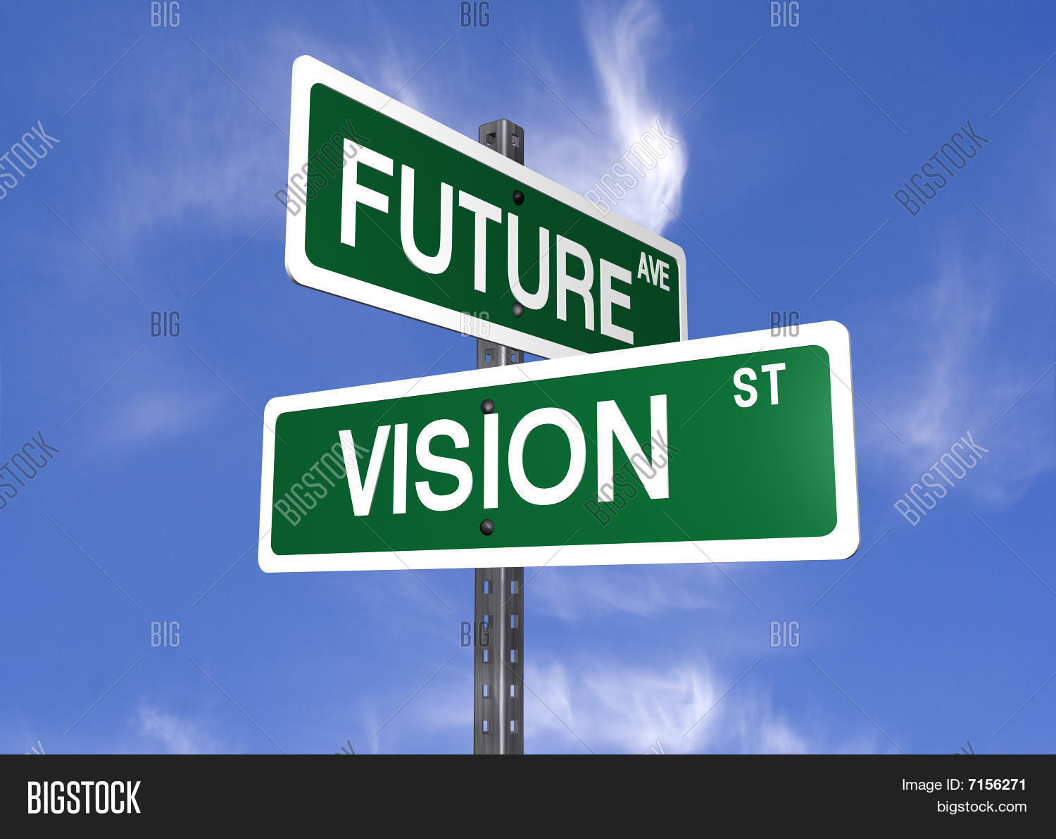 future vision signs image amp photo bigstock visio sign
