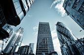 stock photo of interest  - Skyscrapers in City of London - JPG 