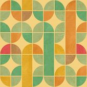picture of abstract  - Retro abstract seamless pattern with seamless texture - JPG 