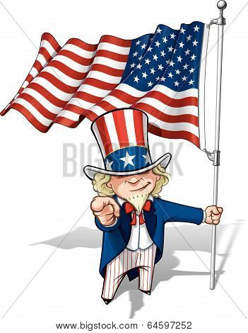 Poster: Uncle Sam I Want You