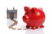 image of money  - Real estate or home savings  - JPG 