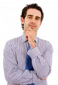 stock photo of man  - Young business man portrait - JPG 