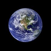 pic of earth  - Earth North America And Pacific Space View - JPG 