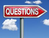 pic of answer  - questions and solutions need serious answers helps or support desk information answer question red road sign arrow with text and word concept - JPG 