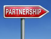 picture of partner  - partnership partners in crime or business partner cooperate pact - JPG 