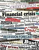 picture of finance  - Background editable vector design of newspaper headlines about economic problems - JPG 