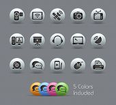 stock photo of communication  - Communication Icons  - JPG 