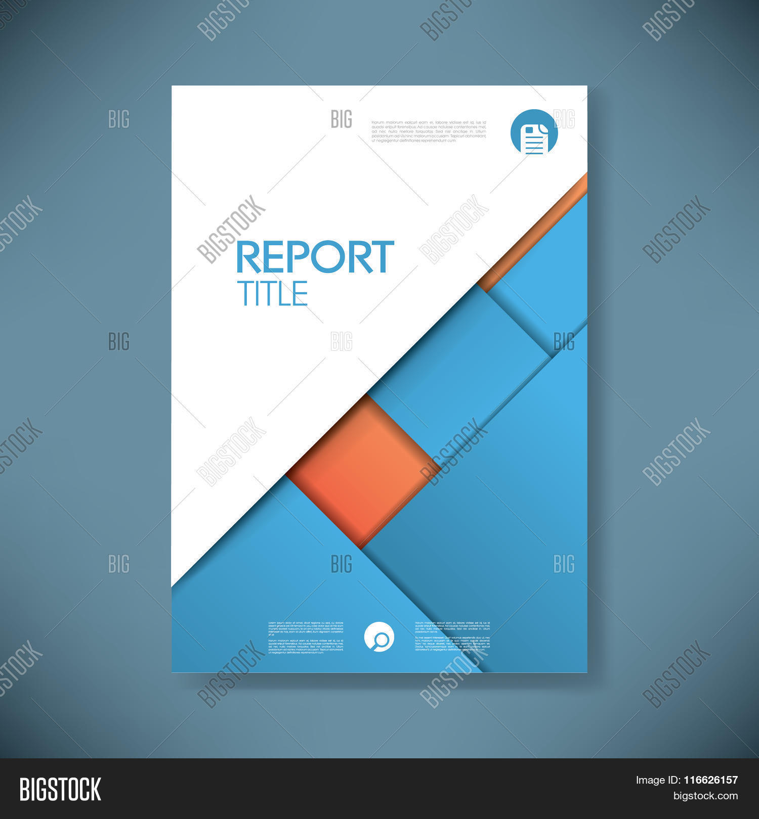 report cover template word