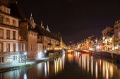 image of france  - Ill river in Strasbourg  - JPG 