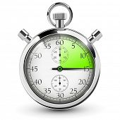 picture of watch  - 15 seconds stop watch - JPG 