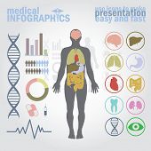 picture of health  - Medical infographics - JPG 