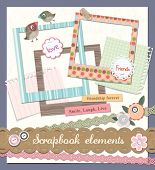 stock photo of  photo  - scrapbook elements - JPG 