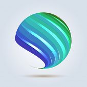 picture of science  - Bright abstract blue universe - JPG 