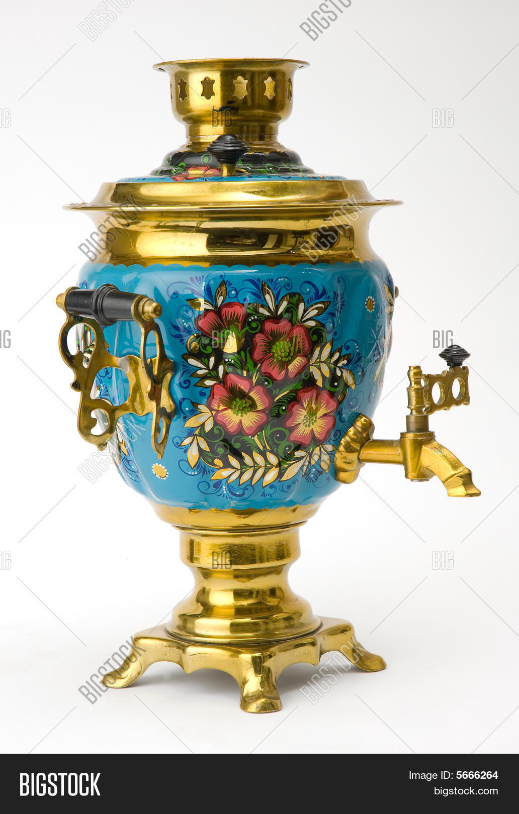 Samovar - Old Russian Teapot Stock Photo & Stock Images | Bigstock