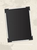 picture of  photo  - Vintage blank photo background - JPG 