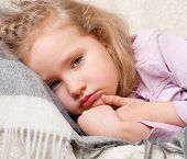 picture of wrapped  - Illness child - JPG 