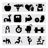 pic of health  - Fitness icons - JPG 
