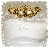 picture of holidays  - vintage Christmas greeting - JPG 