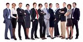 pic of leadership  - Successful happy business team formed by business men and women - JPG 