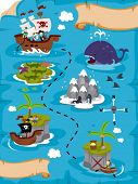 pic of map  - Treasure Map  - JPG 