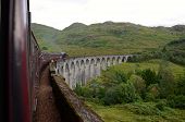 picture of bridge  - The Jacobite steam train  - JPG 