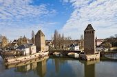 stock photo of france  - Covered Bridges  - JPG 