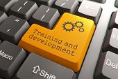 picture of keyboard  - Training and Development - JPG 