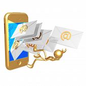 picture of e-mail  - A Concept And Presentation Figure in 3D - JPG 