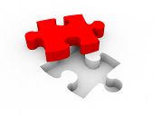 stock photo of puzzle  - Jigsaw puzzle - JPG 