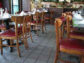 pic of restaurant  - shot of a few tables in a mexican restaurant - JPG 
