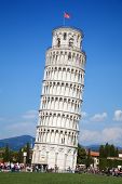 stock photo of tower  - Leaning tower of Pisa - JPG 