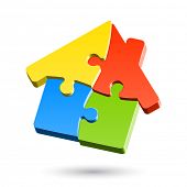 picture of puzzle  - Puzzle house - JPG 