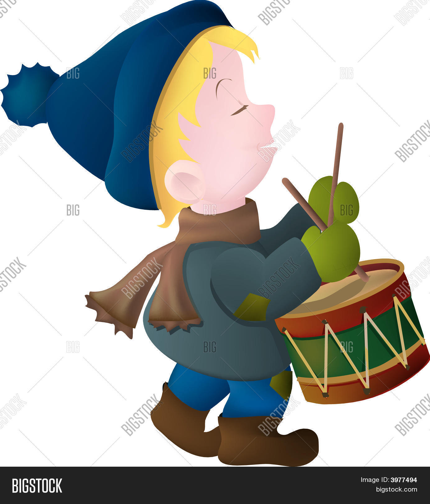 Little Drummer Boy Stock Vector & Stock Photos Bigstock