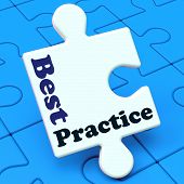 image of business concept  - Best Practice Showing Effective Concept Improving Business - JPG 