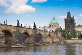 picture of bridge  - Prague city one of the most beautiful city in Europe - JPG 