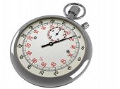 picture of watch  - A stop watch on a white background - JPG 