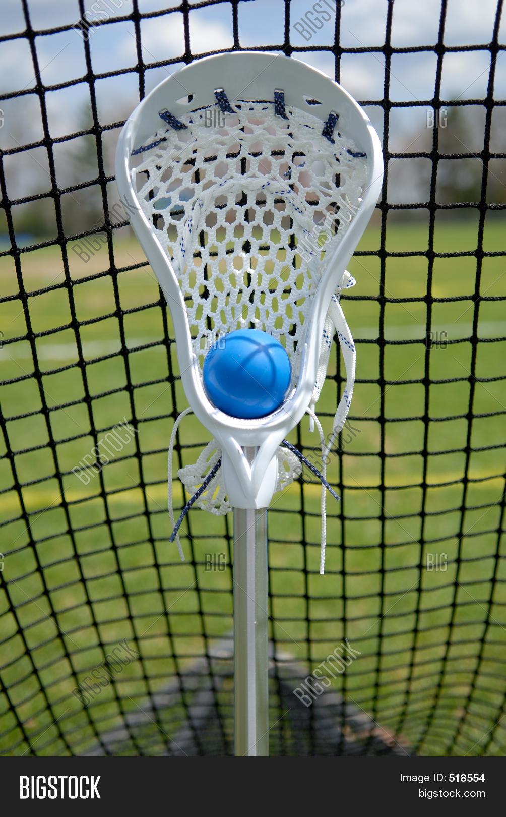 Lacrosse Stick In Net Stock Photo & Stock Images Bigstock