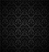 foto of black  - Seamless wallpaper pattern - JPG 