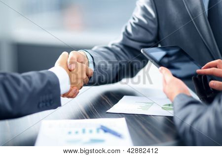 Picture or Photo of Business handshake