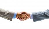 pic of handshake  - handshake isolated on white background - JPG 