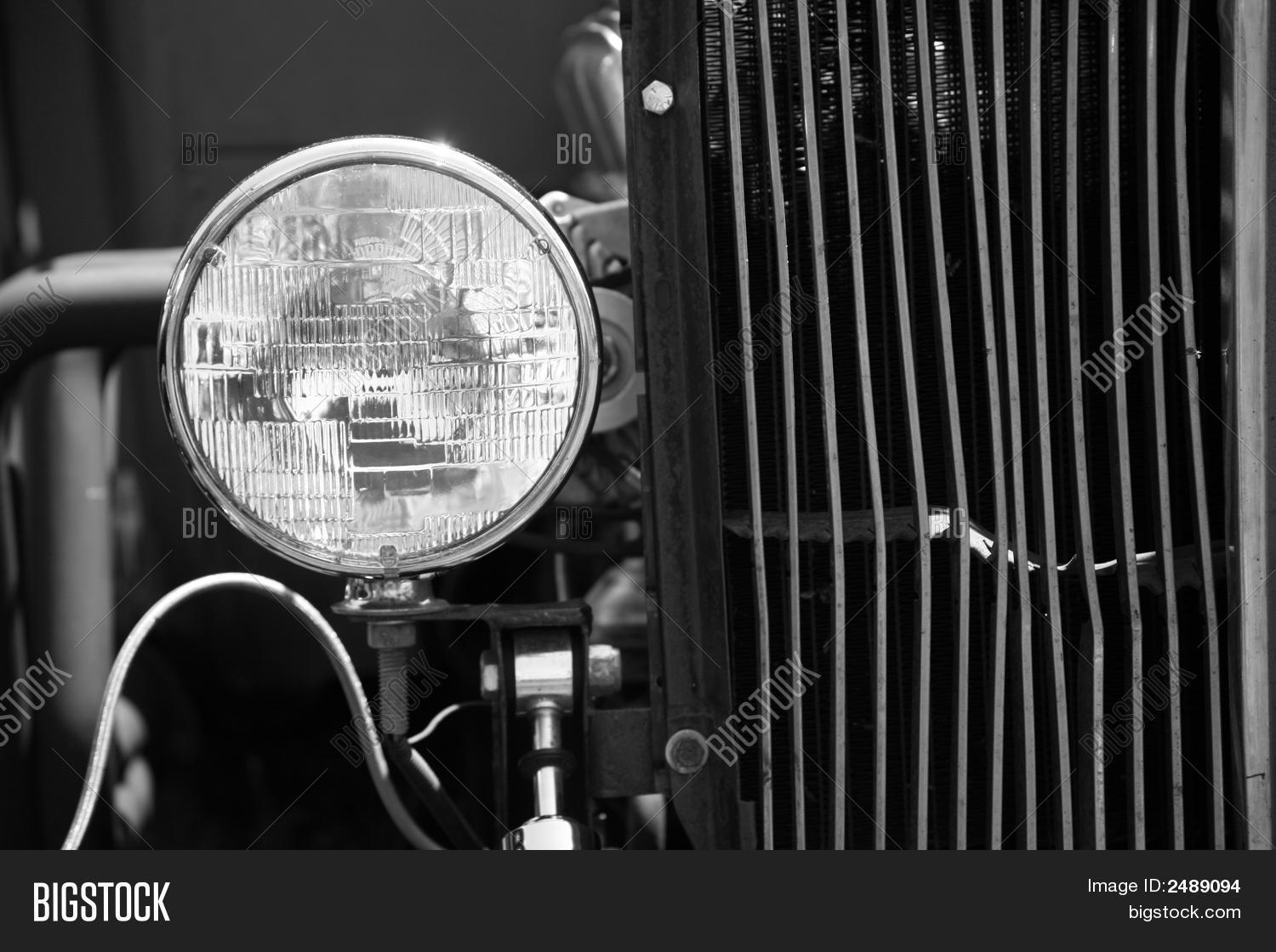 Headlight On Old Model T Stock Photo & Stock Images | Bigstock