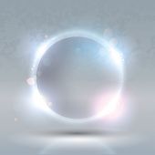 stock photo of abstract  - Raster Version of Glass Glossy Sphere - JPG 